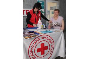 В районе проходит месячник Красного Креста