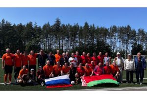 Турнир по футболу среди ветеранов, посвященный 105 годовщине пограничных войск, состоялся в Добруше