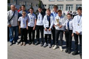 Федерация футбола наградила победителей турнира, посвященного 85-летию Гомельской области