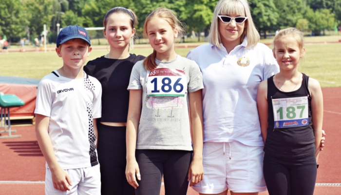 Школьницы из Добруша показали класс на Республиканской спартакиаде по легкой атлетике