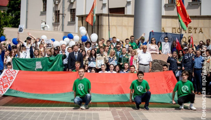 Молодежные активисты Добруша открыли 3-й трудовой семестр вместе с ребятами из всех уголков области  