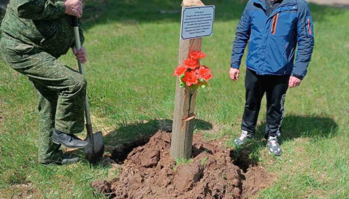 В преддверии Дня Победы члены профсоюзного комитета, медицинские работники Добрушской ЦРБ отправились по местам боевых действий на территории Добрушского района