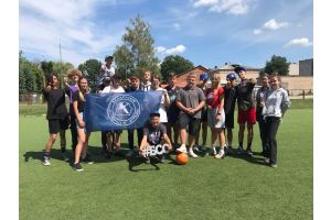 В Добруше прошли соревнования по футболу среди бойцов сервисного студенческого отряда