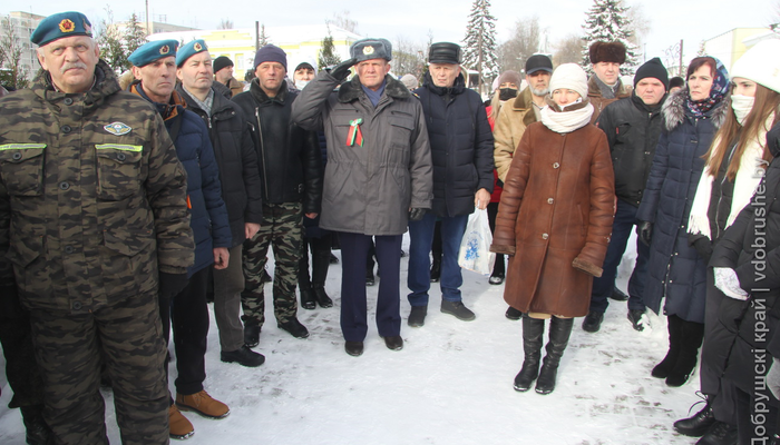 «Нам был отдан приказ». В Добруше вспомнили погибших и почтили ветеранов афганской войны