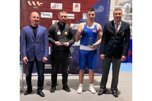 Добрушанин Владимир Путько признан лучшим боксером 2022 года Первенства Республики Беларусь по боксу среди юниоров 2006-2007 годов рождения