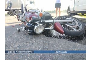 В Гомельском районе в результате ДТП погиб мотоциклист