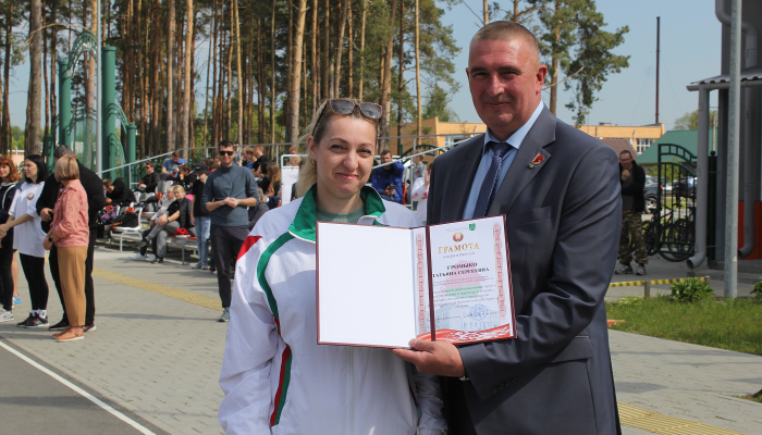 Мероприятия, посвященные Дню работников физической культуры и спорта, в Добруше начались награждением лучших представителей отрасли