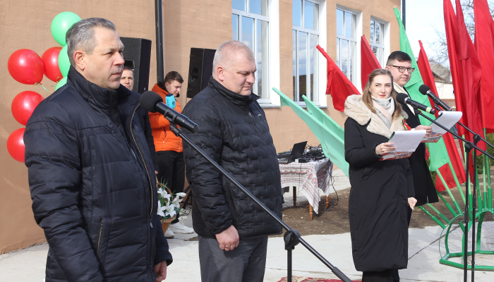 В Иваках Добрушского района открыли современную автоматическую котельную на местных видах топлива