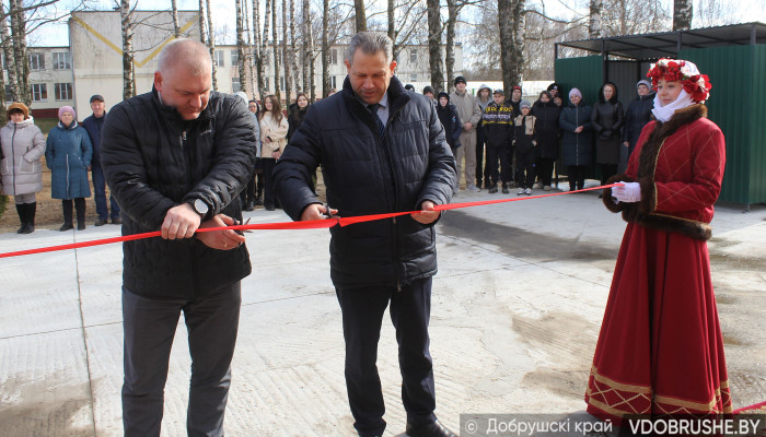 В Иваках Добрушского района открыли современную автоматическую котельную на местных видах топлива