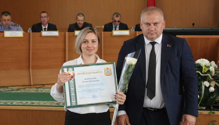 Спасибо за работу! Около 40 жителей Добрушского района сегодня получили награды и поощрения за активное участие в общественной жизни малой родины