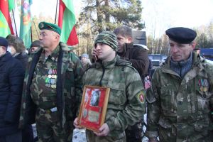 Еще один солдат вернулся с войны. Останки уроженца Новозыбковского района переданы родным