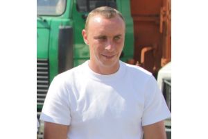 Комбайнер ОАО «Калининский» Сергей Белоусов намолотил более 2 тысяч тонн зерна