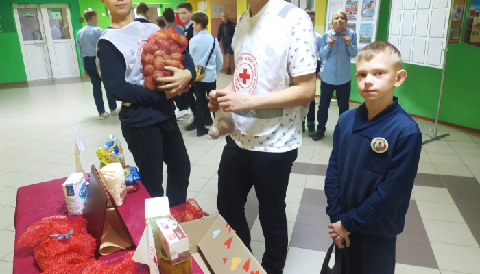 Районная организация Красного Креста приглашает к участию в акции «5 картофелин»