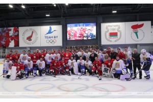 Хоккейная команда Президента Беларуси победила дружину Минской области на любительском турнире