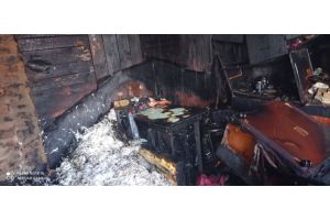 В Ветковском районе на пожаре один человек погиб, второй получил ожоги