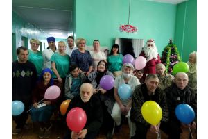 В больнице Тереховки прошел праздничный утренник для пожилых пациентов