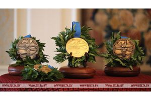 Медали II Европейских игр представили в Мирском замке