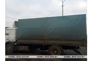 В зоне отселения и отчуждения Ветковского района задержали грузовик с металлом