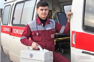 Молодой фельдшер из Туркменистана – о работе на «скорой» в Добруше