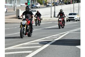 В районе проходят мероприятия «Мотоциклист»