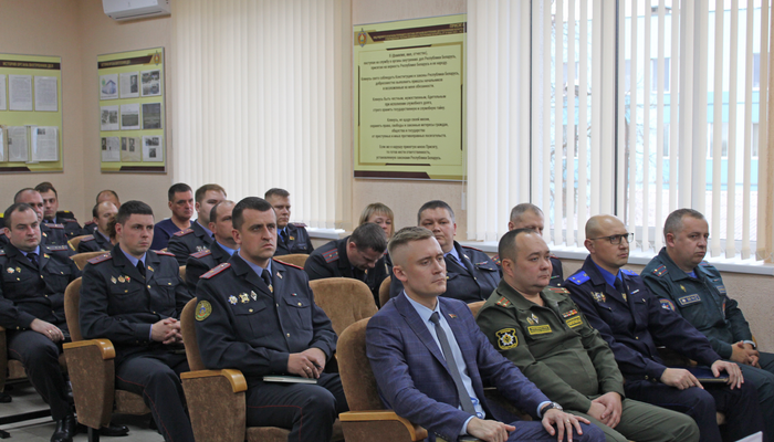 Добрушский районный отдел внутренних дел возглавит подполковник Юрий Рубан