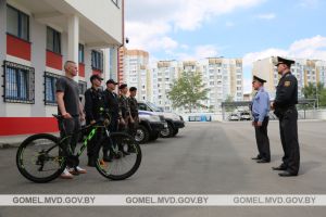 Гомельская милиция начала использовать велосипеды для скрытого контроля за состоянием правопорядка