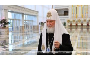 Лукашенко поздравил Патриарха Московского и всея Руси Кирилла с днем рождения