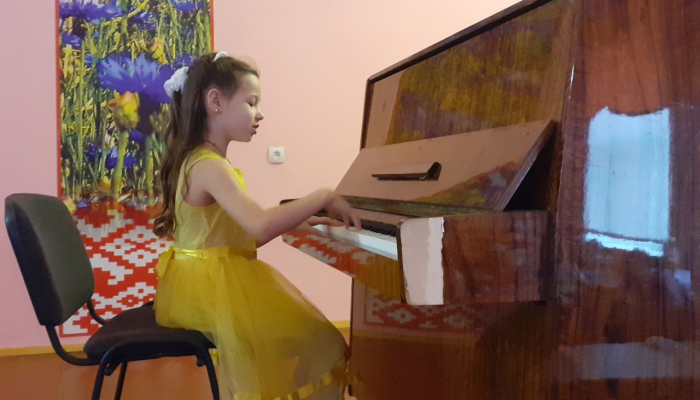 Сольный концерт юной пианистки из Добруша стал изюминкой праздничной недели