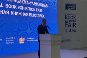 Сегодня в Национальном выставочном комплексе «Узэкспоцентр» стартовала III Ташкентская Международная книжная выставка-ярмарка «TASHKENT BOOK FEST».