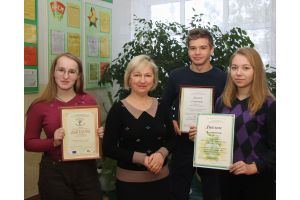 Ученики Утевской школы Добрушского района победили в четырех номинациях престижных конкурсов