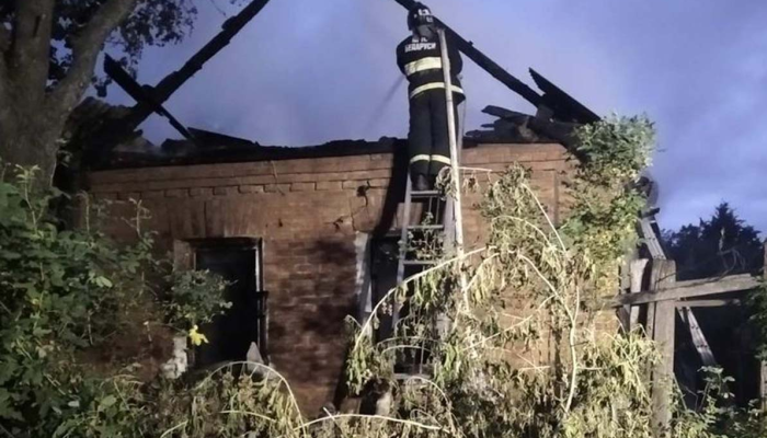 В минувшую среду в агрогородке Крупец Добрушского района горел дом