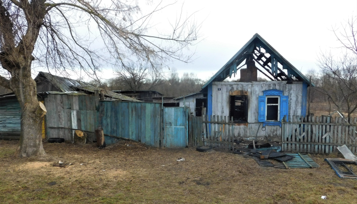 В минувшую субботу в деревне Огородня Добрушского района произошел пожар