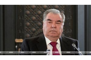 Лукашенко поздравил Президента Таджикистана Эмомали Рахмона с днем рождения