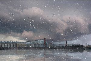 В Санкт-Петербурге за 12 часов выпало почти 60% месячной нормы осадков