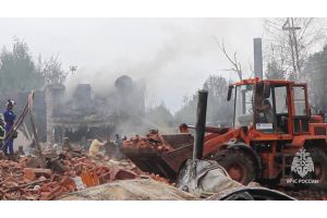 Разбор завалов на месте взрыва в Сергиевом Посаде завершен