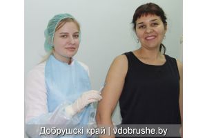 В Добрушском районе стартовала сезонная вакцинация от гриппа