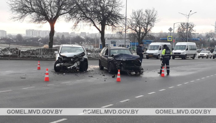 За сутки в Гомельской области произошло 4 ДТП: 6 человек ранены, 1-погиб