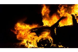 Два автомобиля горели в Гомельской области в течение суток