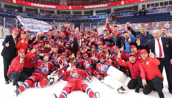Хоккеисты "Юности" выиграли у "Шахтера" в пятом финальном матче и стали чемпионами Беларуси
