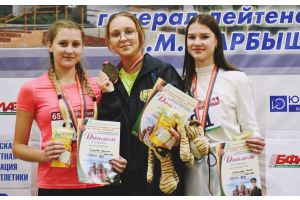 Легкоатлетки из Добрушского района стали обладателями 13 медалей