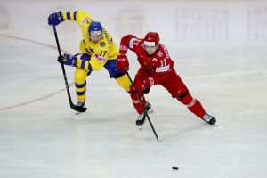 Сборная Беларуси обыграла шведов на чемпионате мира по хоккею