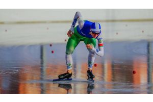 Белорусская конькобежка Доморацкая завоевала бронзу Всероссийской спартакиады на дистанции 500 м