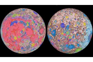 Ученые создали первую полную карту Луны