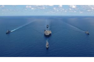 Россия, Китай и ЮАР проводят военно-морские учения в Индийском океане