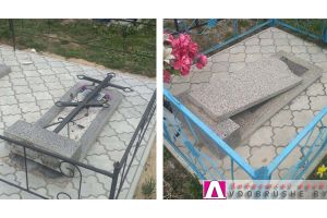 В Тереховке Добрушского района дети сломали 20 надгробий и крестов