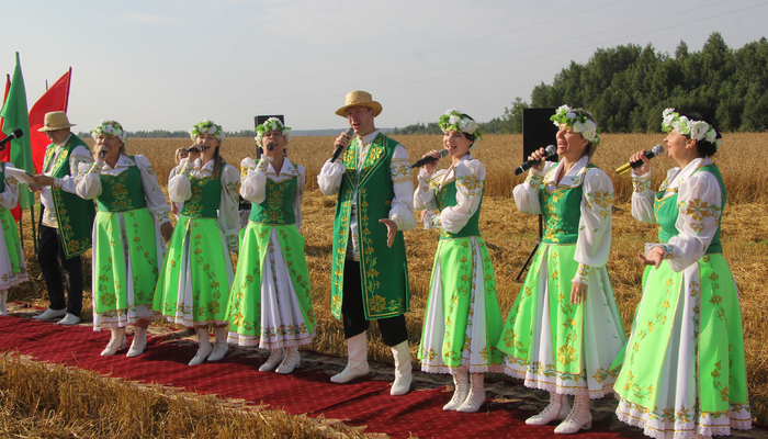 Зажинки в "Завидовском"