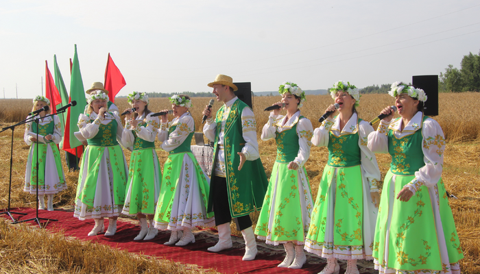 Зажинки в "Завидовском"