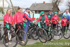 В Добруше состоялся велопробег, приуроченный к 40-летию аварии на Чернобыльской АЭС.