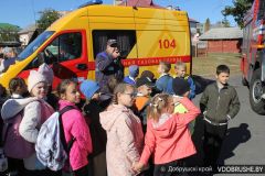 В ДобрушеЕдиный день безопасности провели ярко и увлекательно