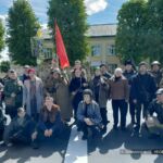 Об истории партизанской движения и подвигах Героя Советского Союза Фёдора Кухарева гостям праздника в Добруше убедительно рассказали работники образования